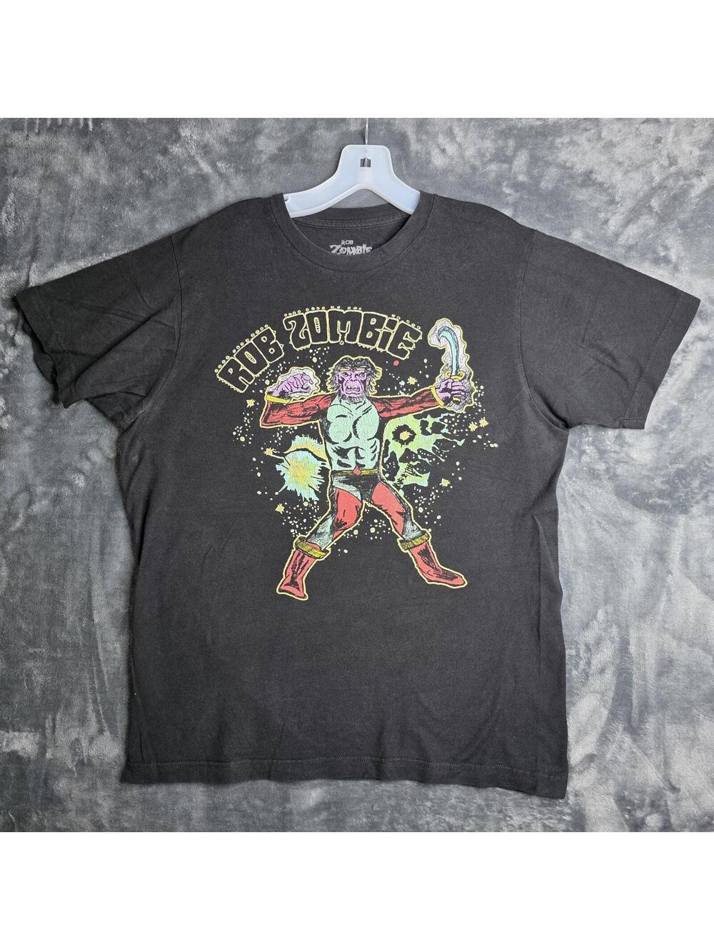 Rob Zombie Monster T-Shirt Mens Sz M.